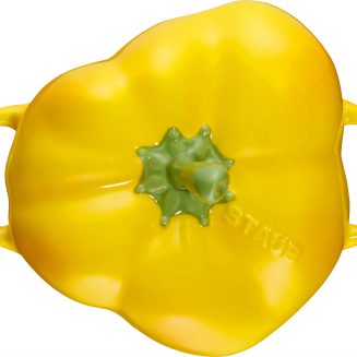  Mini Cocotte round Staub pepper - 470 ml, Yellow - 2