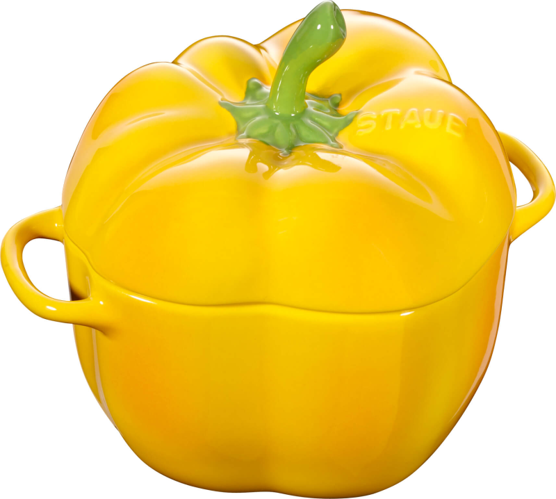  Mini Cocotte round Staub pepper - 470 ml, Yellow