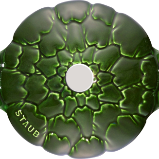  Staub round artichoke cast iron pot - 3 ltr, green - 4