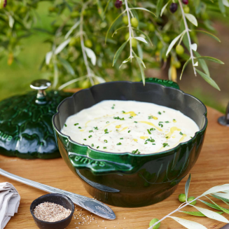  Staub round artichoke cast iron pot - 3 ltr, green - 13