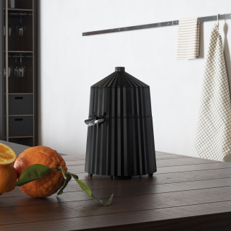 Alessi Plisse citrus juicer, black - 2