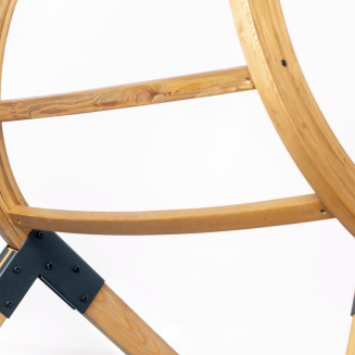  La Siesta Calma Nature hammock chair stand - 5