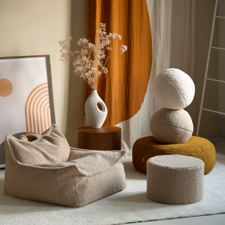  Wigiwama Beanbag Chair Biscuit - 8