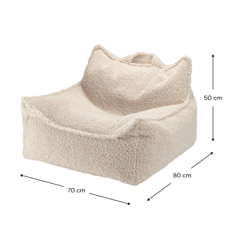  Wigiwama Beanbag Chair Biscuit - 2