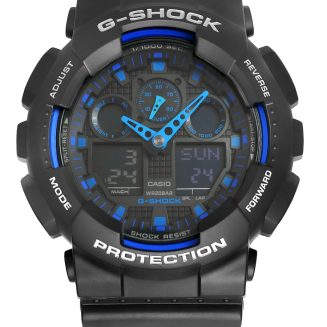 Zegarek Męski CASIO G-SHOCK GA-100-1A2ER + BOX - 6