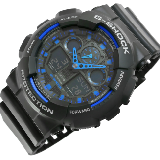 Zegarek Męski CASIO G-SHOCK GA-100-1A2ER + BOX - 4