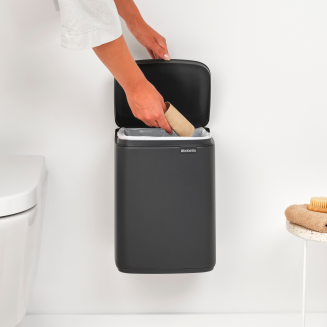 Kosz Brabantia Bo 7l Mineral Infinite Grey - 12