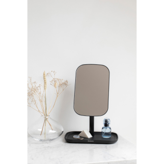  Brabantia ReNew Dark Gray mirror with tray - 11