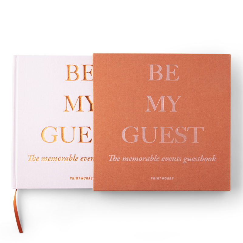 Księga Gości - Rust/Pink | PRINTWORKS