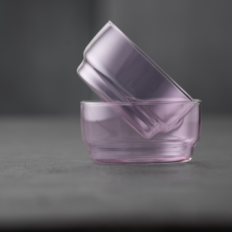 Miseczki Lyngby Glas Torino Pink 500 ml - 2 szt. - 4