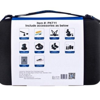 Zestaw 20 akcesoriów Puluz do kamer sportowych (m.in. Osmo Action 5 Pro) PKT11 - 11