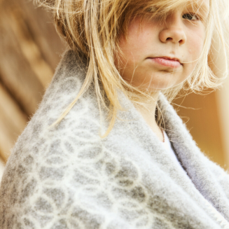  Lapuan Kankurit Kili blanket gray 90x130 cm - 3