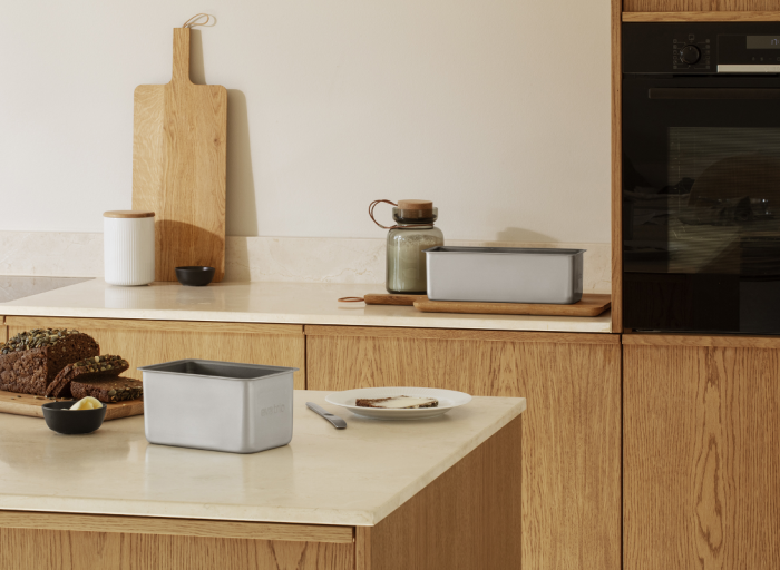 Eva Solo bread baking pans. Recipe for Danish sourdough bread.