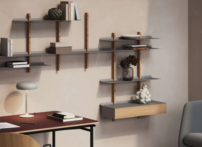 Discover Eva Solo Smile. Modular wall shelf system.