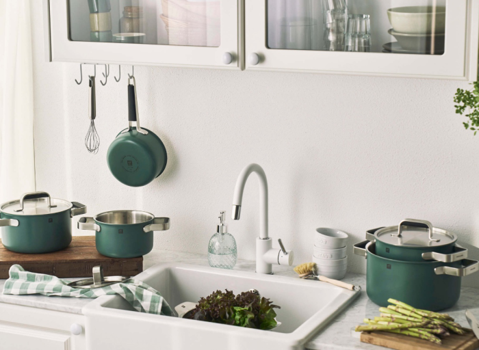 Zwilling Pure pot sets. Comfort and aesthetics in your kitchen.