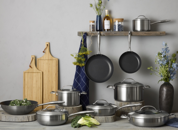 Scanpan CTX pans and pots. Technology and classic aesthetics.