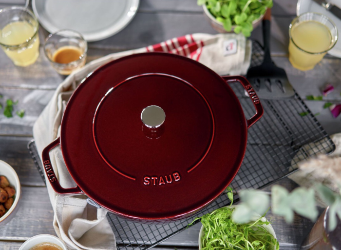 Staub cast iron pans. Culinary perfection Made in France.
