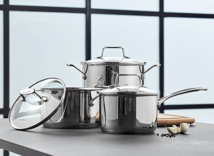 Scanpan Impact Pots and Pans. A masterful combination of design and functionality.